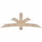 Ekena Millwork Davenport Smooth Timber Gable Bracket, Douglas Fir, 72"W x 27"H x 1 1/2"D x 5 1/2"F, 9/12 Pitch GBW072X27X0206DAV00SDF - alternate 1
